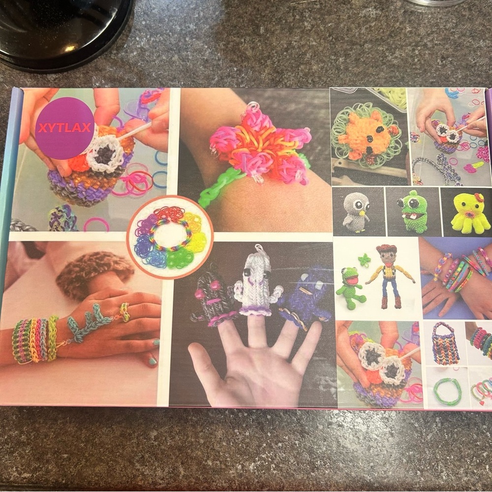 11000+ Rubber Loom Bands Kit Bracelet Making Crafting Refill Kit for Kids